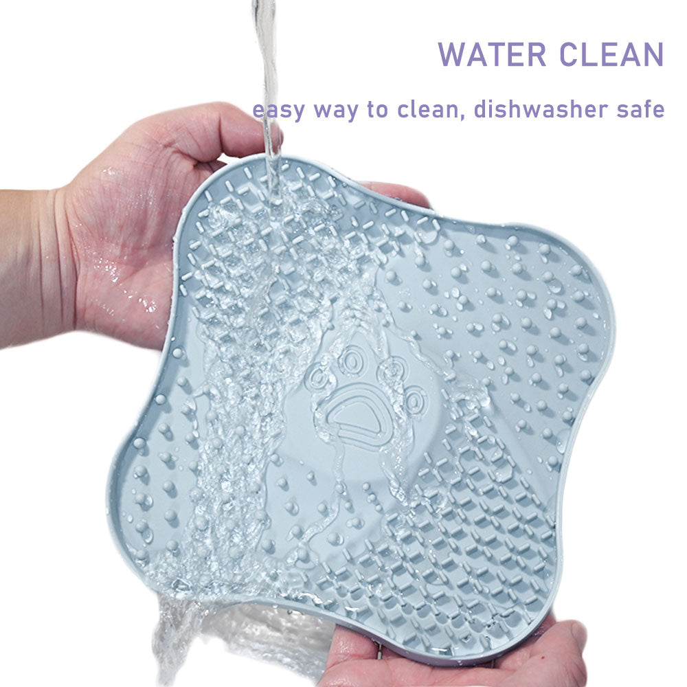 food grade silicone lick mat with suction