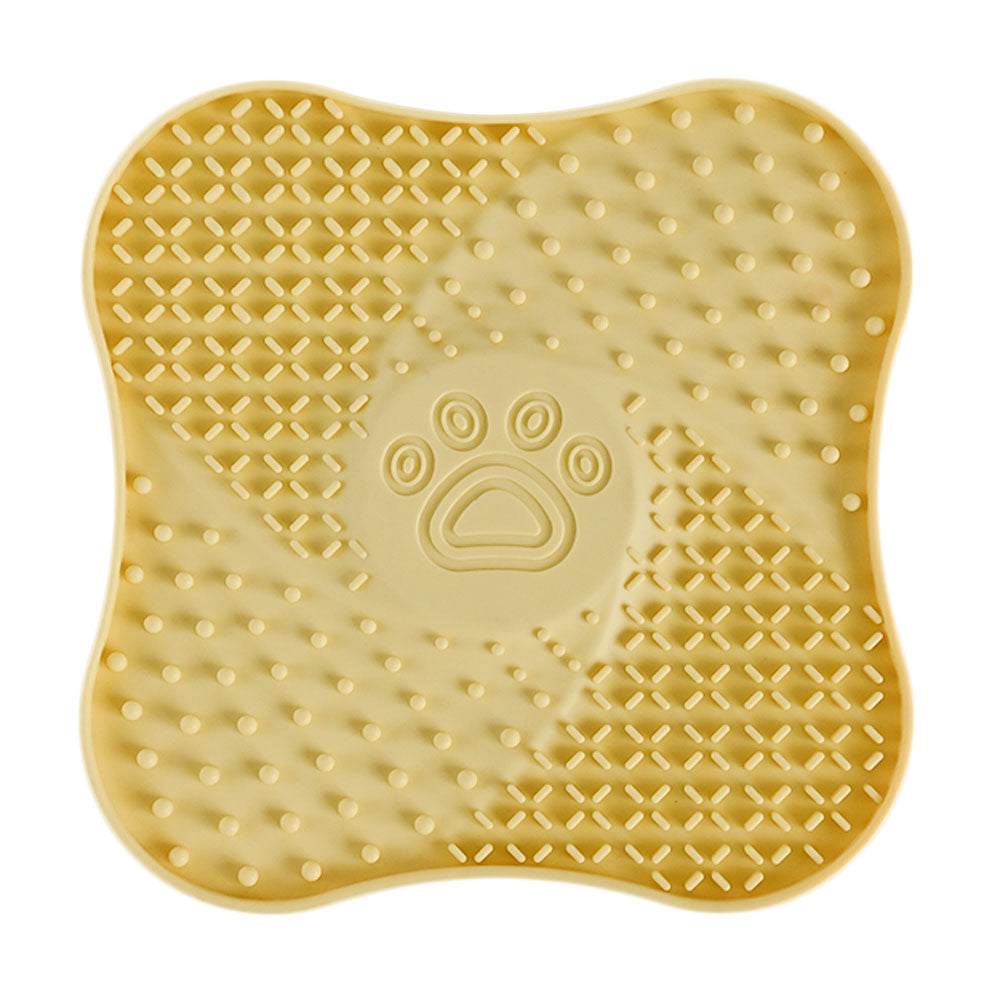 food grade silicone lick mat with suction